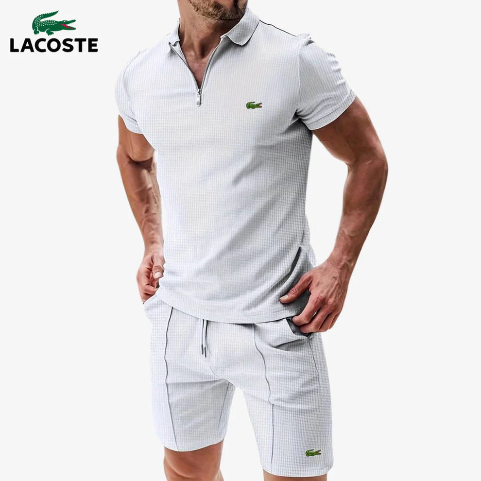 MB⎥LC® Set polo con zip e pantaloncini