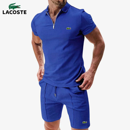 MB⎥LC® Set polo con zip e pantaloncini