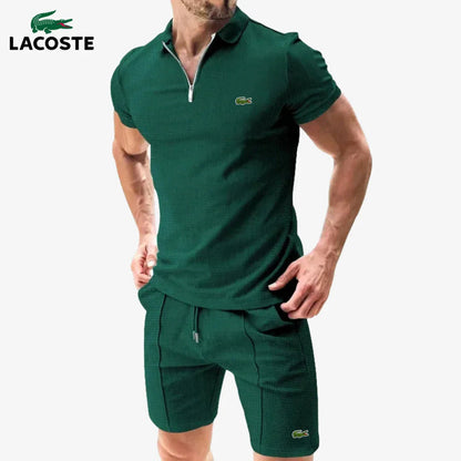 MB⎥LC® Set polo con zip e pantaloncini