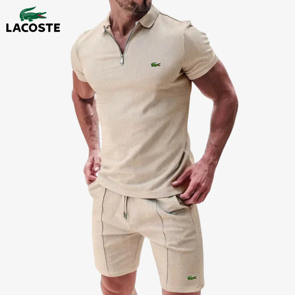 MB⎥LC® Set polo con zip e pantaloncini
