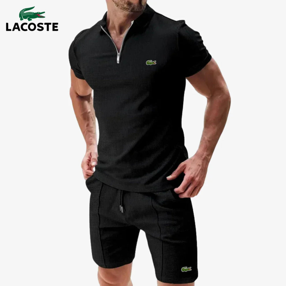 MB⎥LC® Set polo con zip e pantaloncini