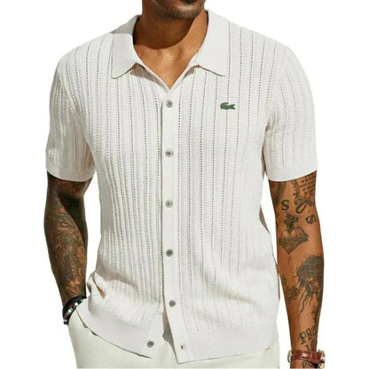 LAC0STE™ CAMICIA CLASSICA SAGOMATA DA UOMO