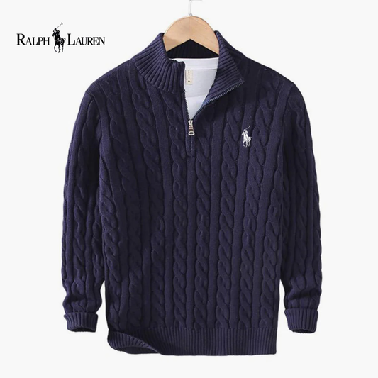 RL - Pull avec demi-zip