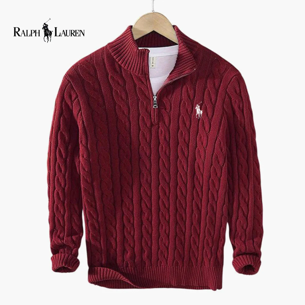 RL - Pull avec demi-zip