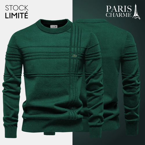 Pull Homme Texturé  (DÉSTOCKAGE)