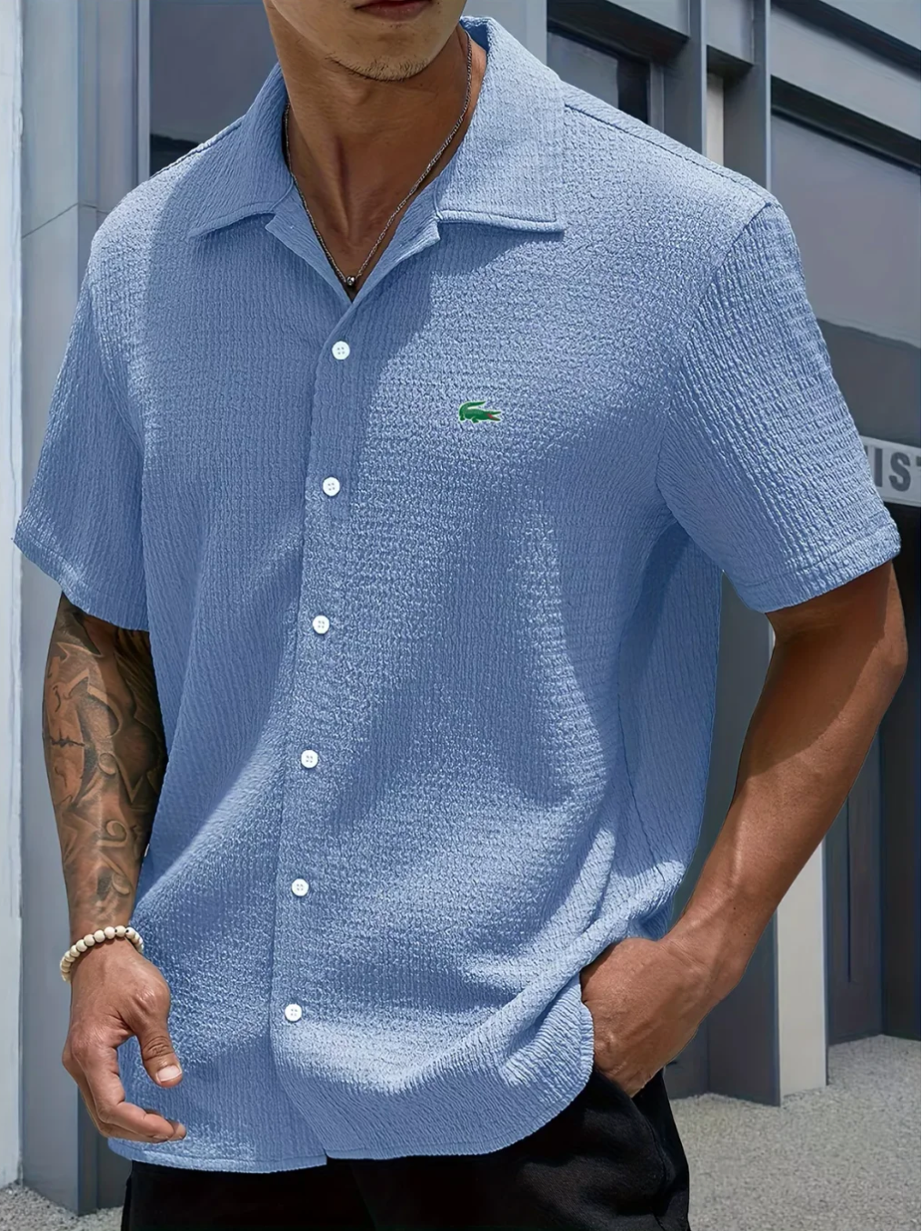 CAMICIA LACOSTE - ESTATE