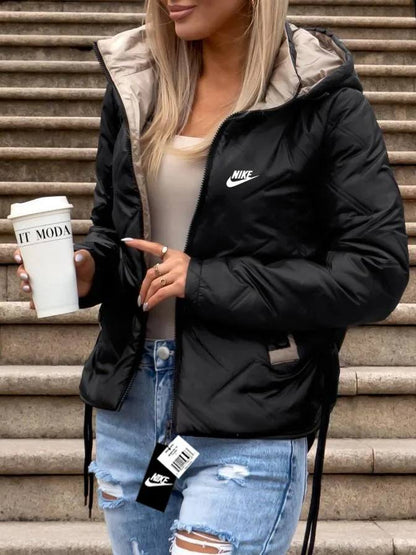 Nike| giacca con pelliccia 25 da donna