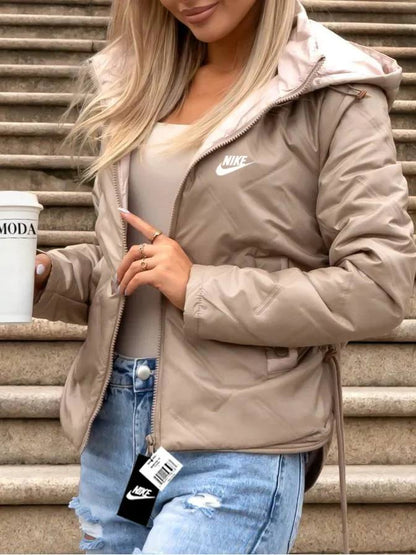 Nike| giacca con pelliccia 25 da donna